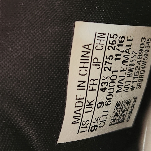 Adidas Harden Vol. 1 Disruptor 2017 -Black/White  BW0552 ,Mens - Picture 7 of 13